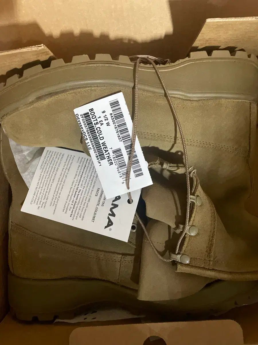 ミリタリー GORE-TEX 新品 전투화