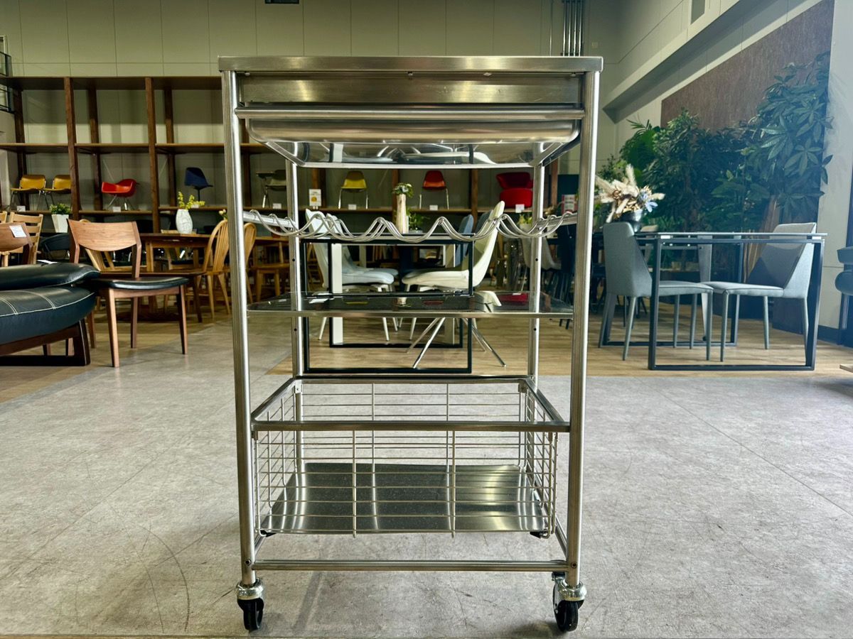 D-06008 IKEA イケアキッチンワゴン Grundtal グルンドタール ※廃盤品