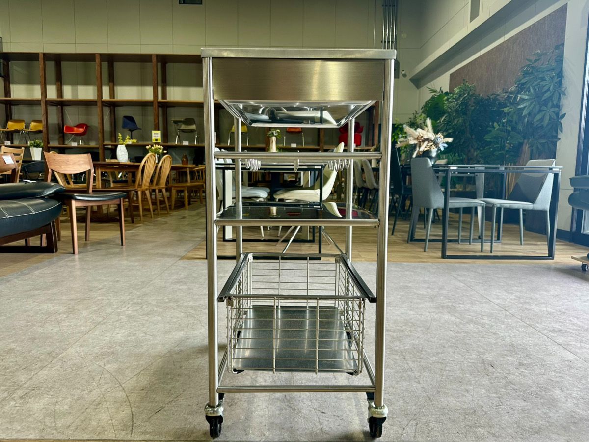 D-06008 IKEA イケアキッチンワゴン Grundtal グルンドタール ※廃盤品 