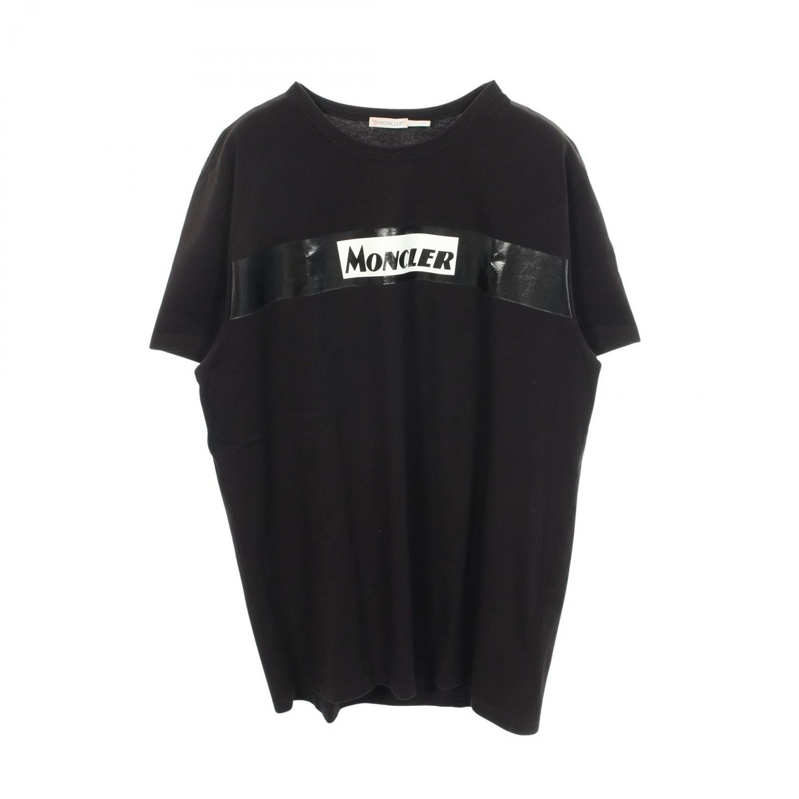 モンクレール 1952 Tシャツ 黒 ロゴプリント M モンクレール 1952 Tシャツ 黒 ロゴプリント M MONCLER Logo-Appliquéd