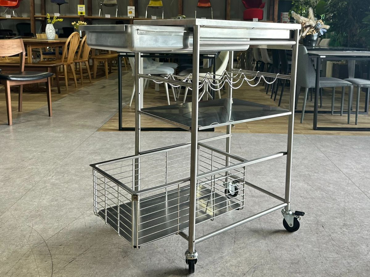 D-06008 IKEA イケアキッチンワゴン Grundtal グルンドタール ※廃盤品