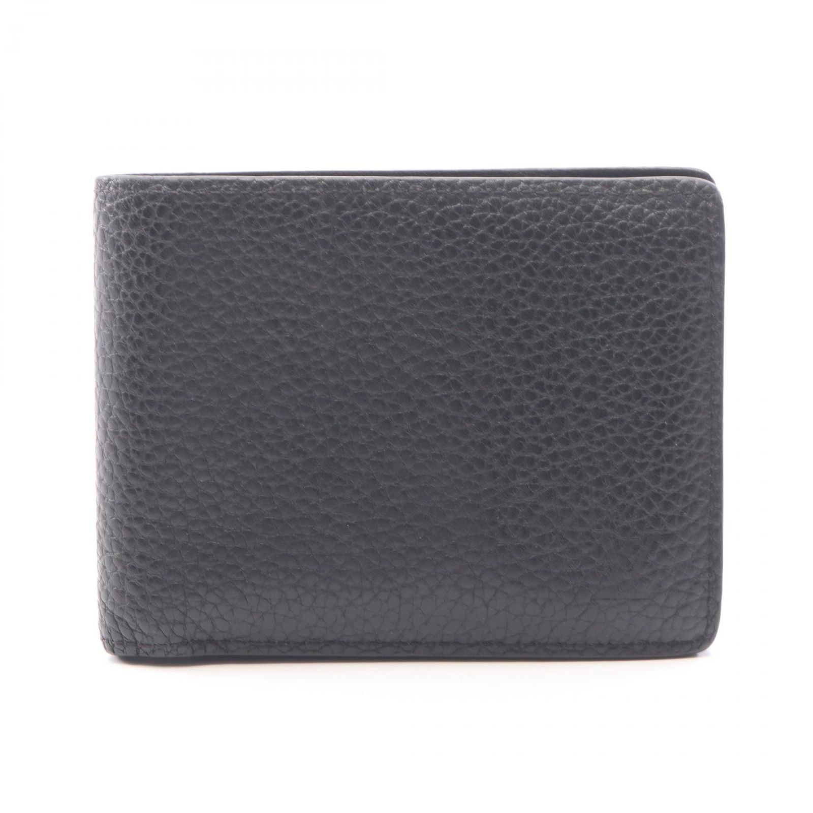 ルイ・ヴィトン LOUIS VUITTON 二つ折り財布 ポルトフォイユ ミュルティプル M58189 ノワール レザー ポルトフォイユ・ミュルティプル メンズ Used B