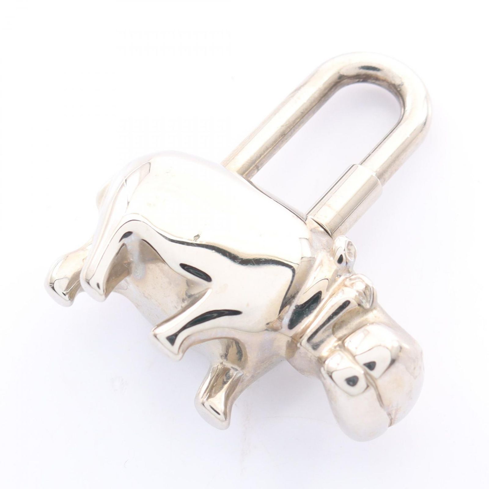エルメス HERMES チャーム カデナチャーム ヒポポタマス 2005 シルバー その他 ヒポポタマス 2005 レディース Used A