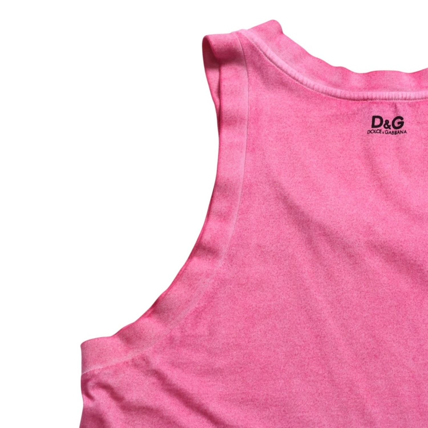 極美品 DOLCE&GABBANA ドルチェアンドガッバーナ ドルガバ D&G タンク 