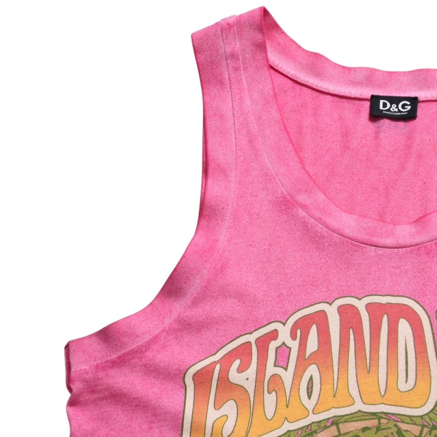 極美品 DOLCE&GABBANA ドルチェアンドガッバーナ ドルガバ D&G タンク 