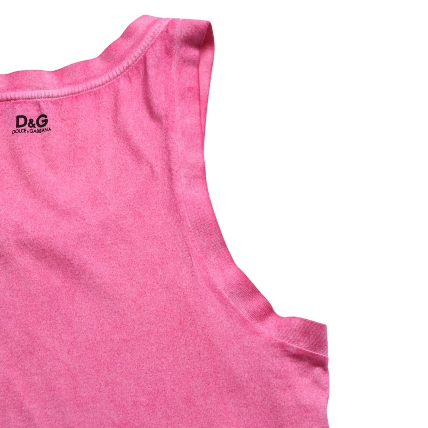極美品 DOLCE&GABBANA ドルチェアンドガッバーナ ドルガバ D&G タンク 