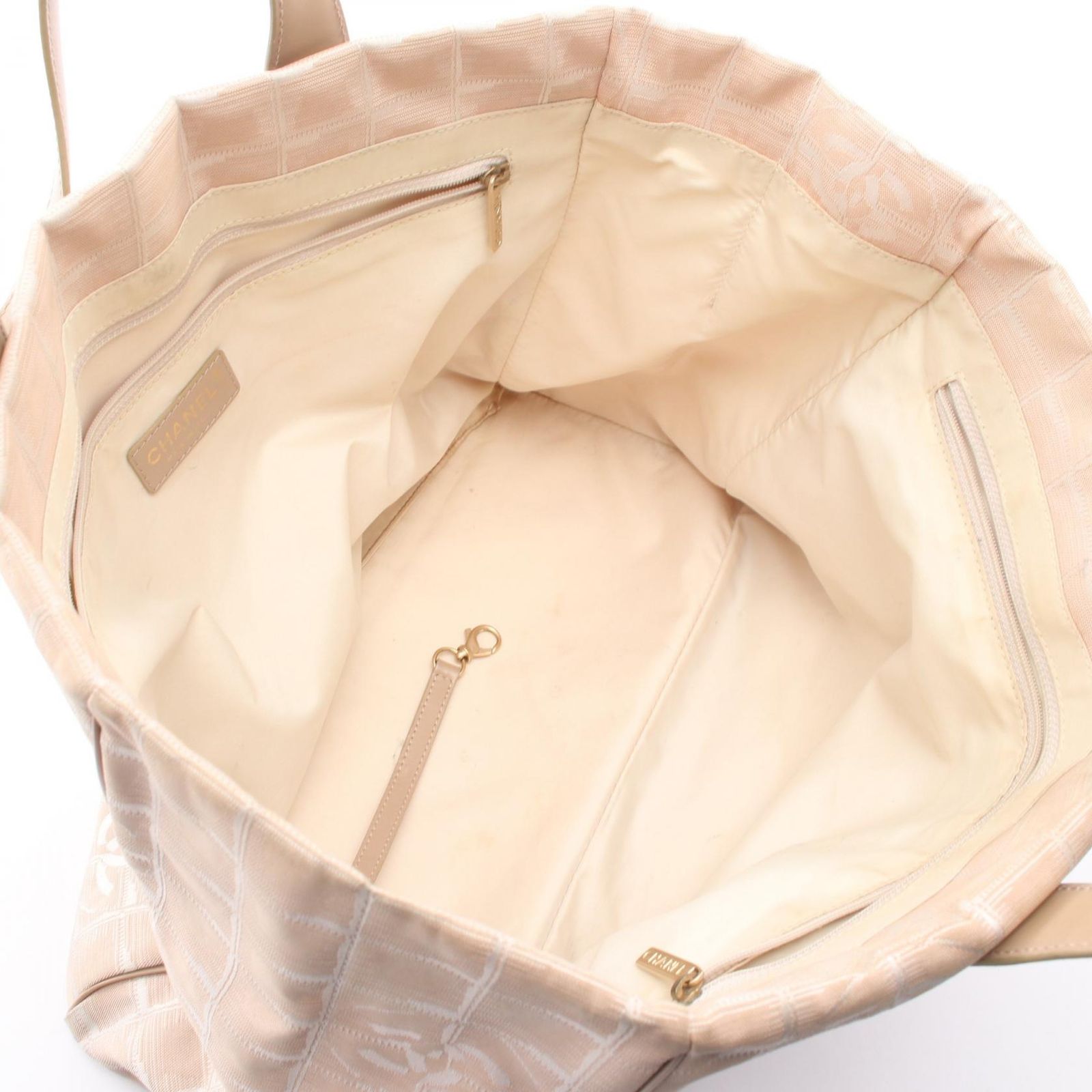 シャネル CHANEL トートバッグ ニュートラベルラインMM A15991 ピンク