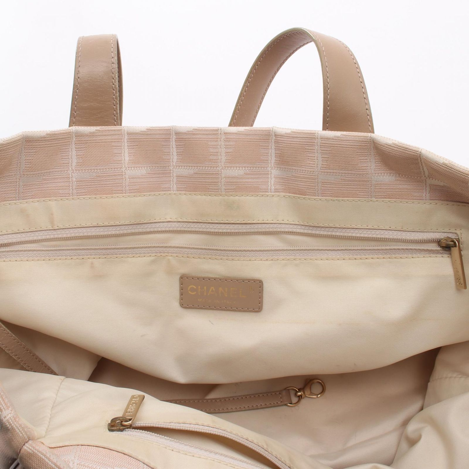 シャネル CHANEL トートバッグ ニュートラベルラインMM A15991 ピンク