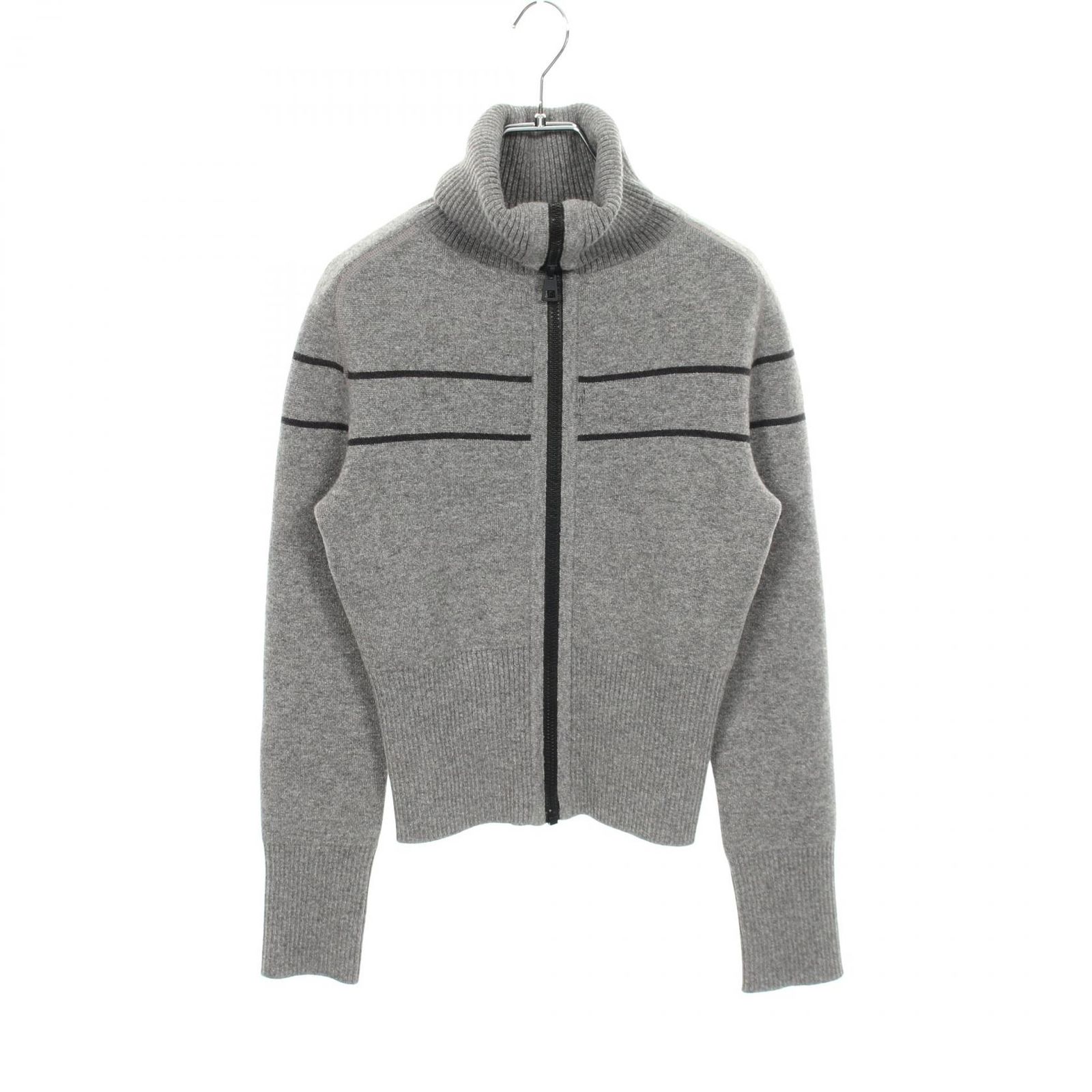ディオール Dior カーディガン オブリーク リバーシブル ジップアップ 544G60A0551 カシミヤ ジップアップカーディガン レディース Used A
