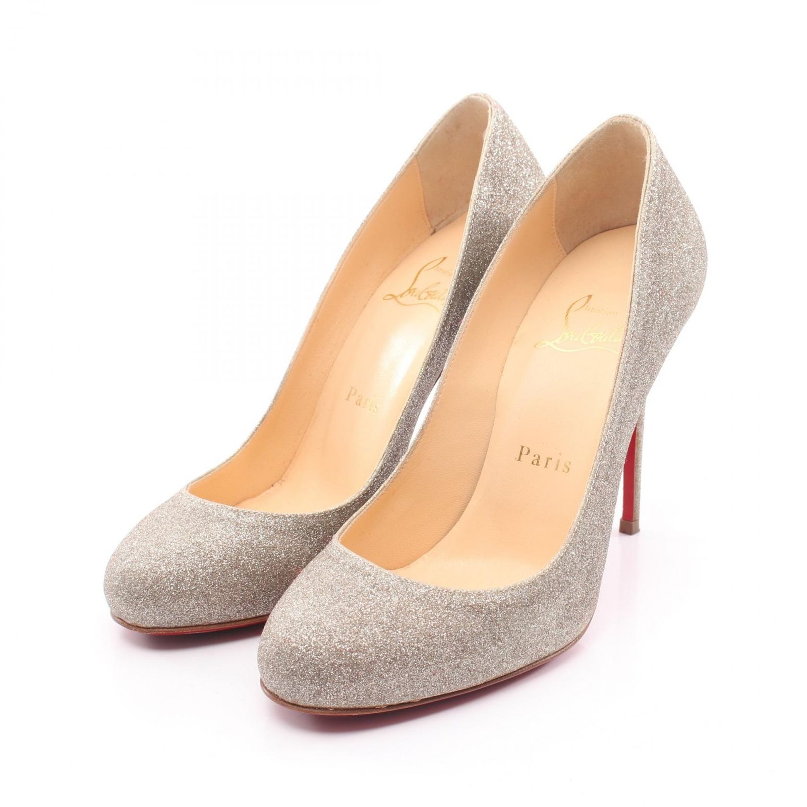 クリスチャンルブタン Christian Louboutin パンプス シルバー その他 パンプス レディース Used B