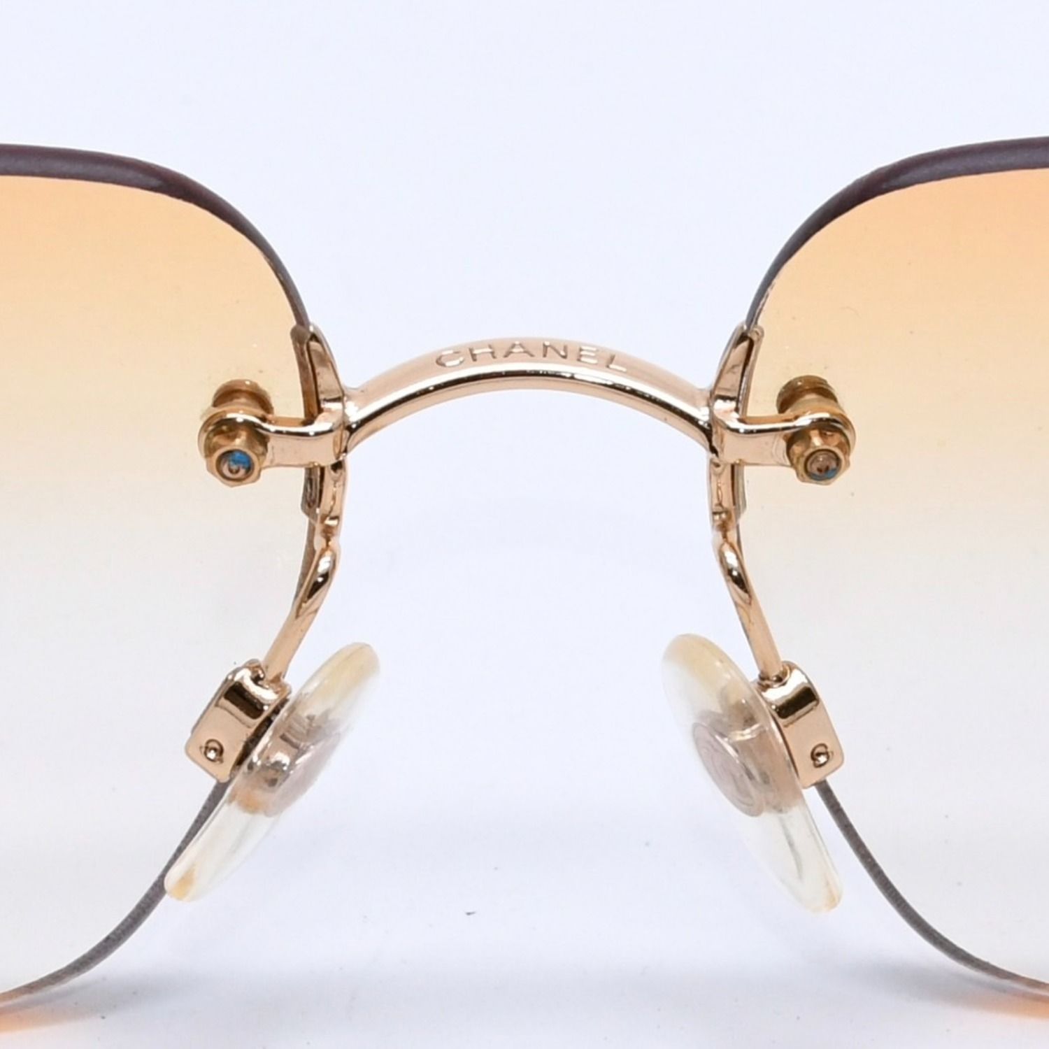 CHANEL シャネル リムレス サングラス アイウェア 4017-D c.125/56