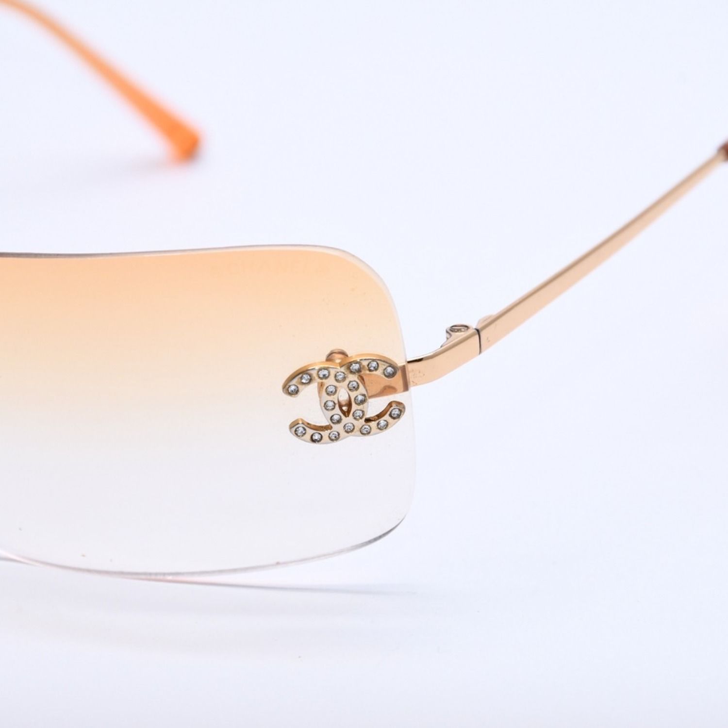 CHANEL シャネル リムレス サングラス アイウェア 4017-D c.125/56