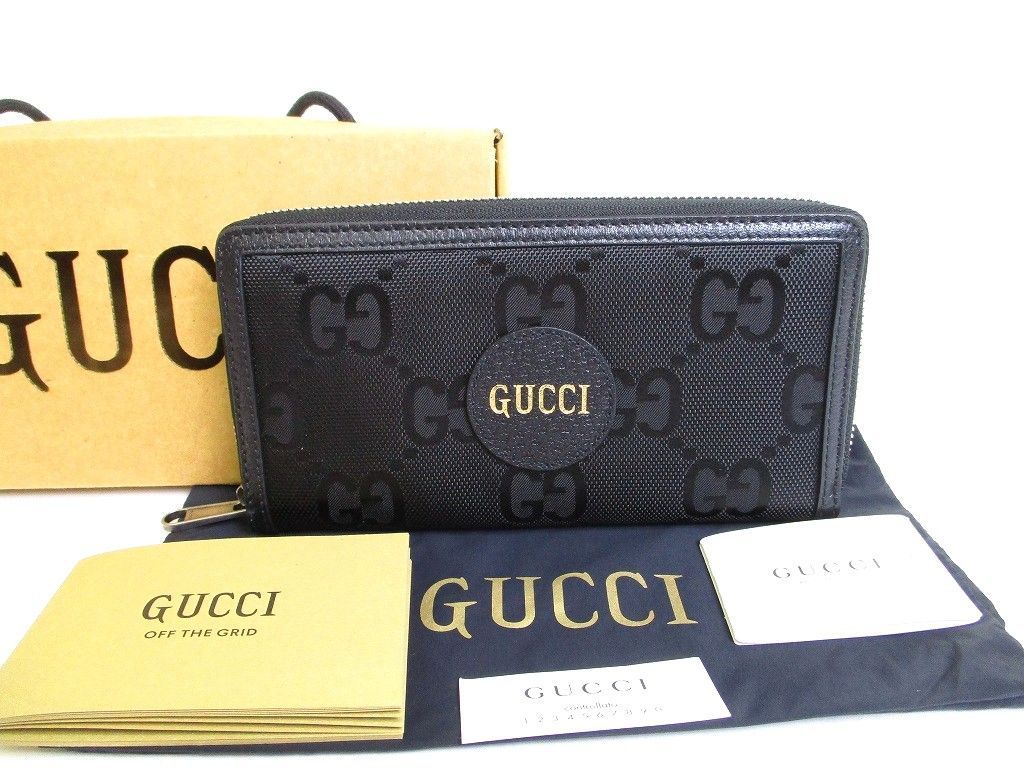 グッチ GUCCI オフ ザ グリッド Off The Grid ラウンドファスナ― 長財布 ジップアラウンドウォレット メンズ レディース 【新古品】