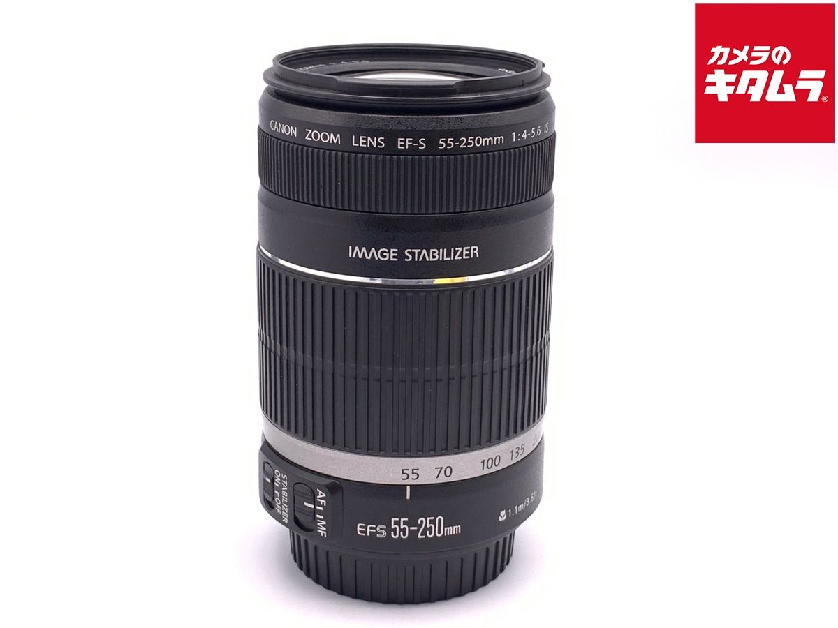 【中古】 【良品】 キヤノン EF-S 55-250mm F4-5.6 IS