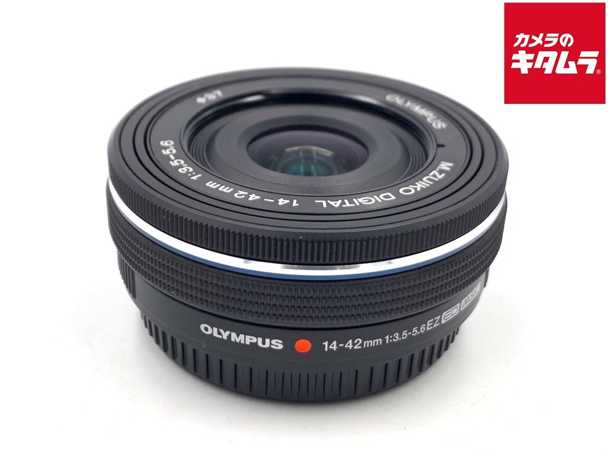 【中古】 【良品】 オリンパス M.ZUIKO DIGITAL ED 14-42mm F3.5-5.6 EZ ブラック