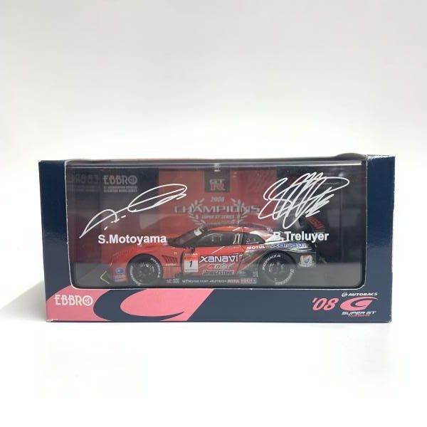 中古】1/43 エブロ ザナヴィニスモGT-R スーパーGT500 2008 ニスモ