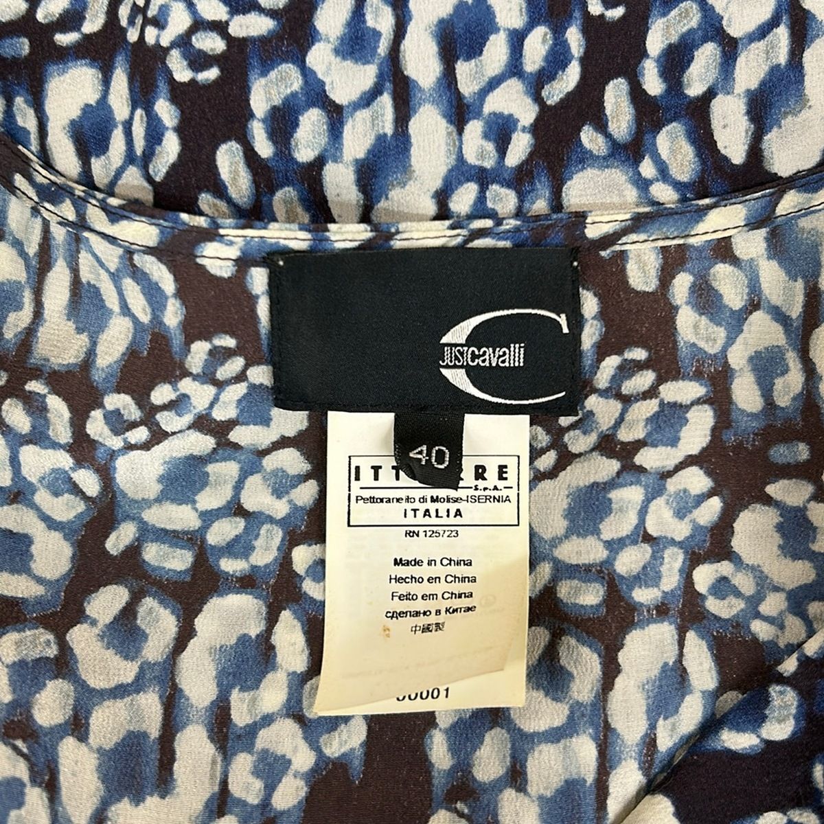JUST cavalli(ジャストカヴァリ) ワンピース サイズ40 M レディース美