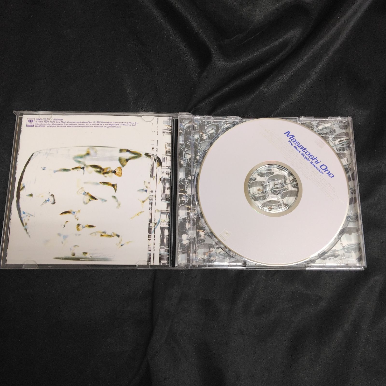 小野正利 「The Best Single Collection」ベストアルバム CD Masatoshi
