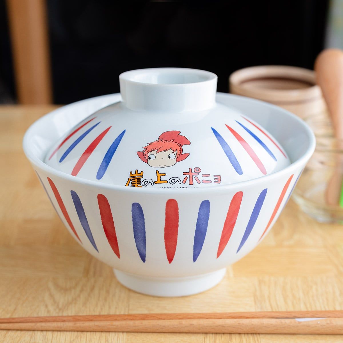 スタジオジブリ 崖の上のポニョ フタ付きどんぶり
