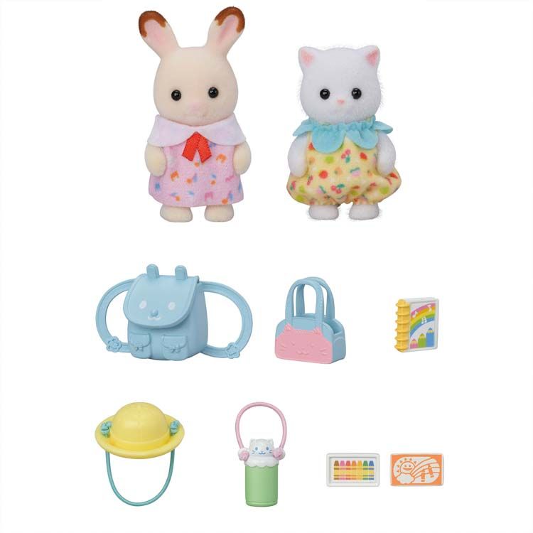 なかよし赤ちゃんセット -通園- S-73 シルバニアファミリー エポック社