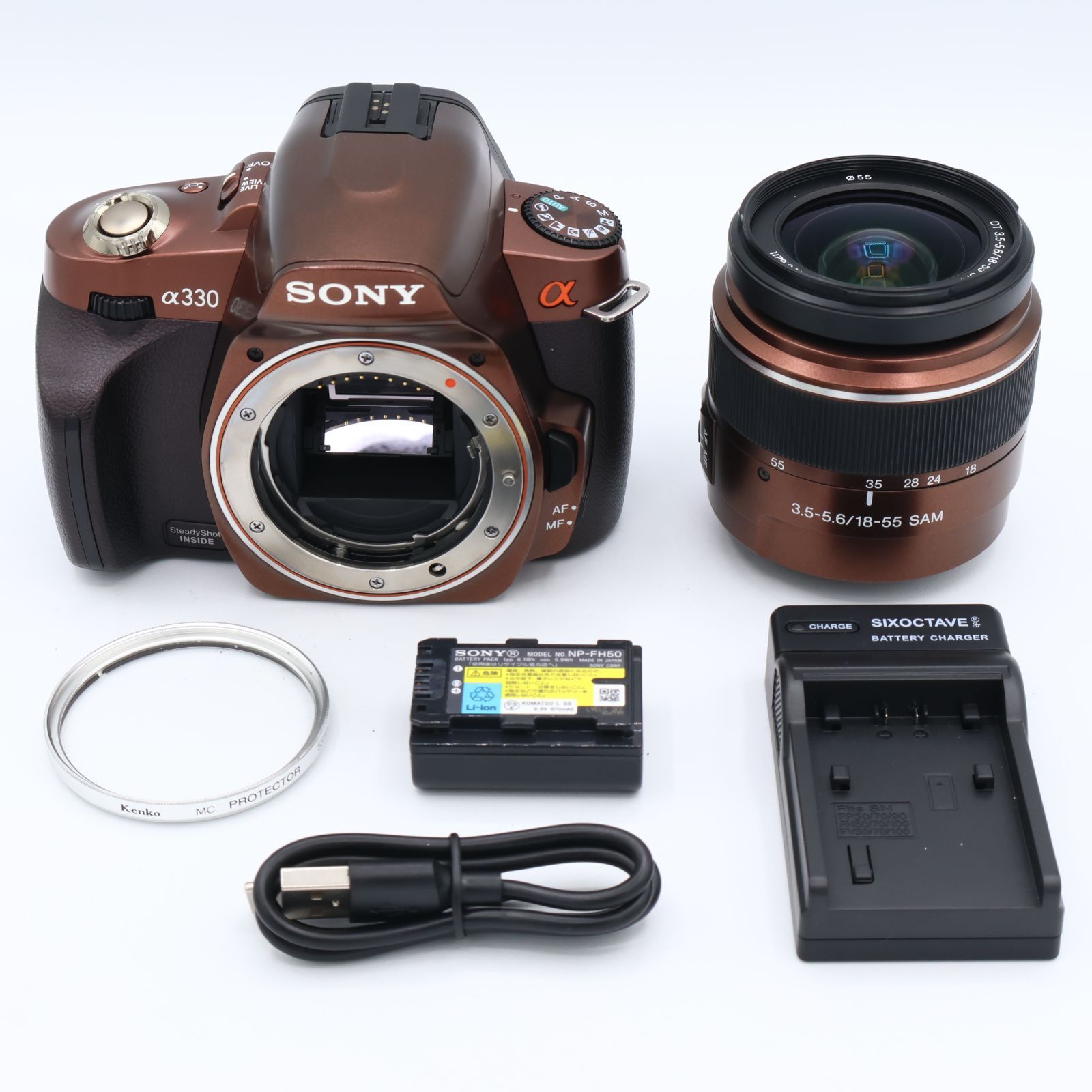 シャッター回数：4641回】SONY ソニー デジタル一眼レフカメラ α330
