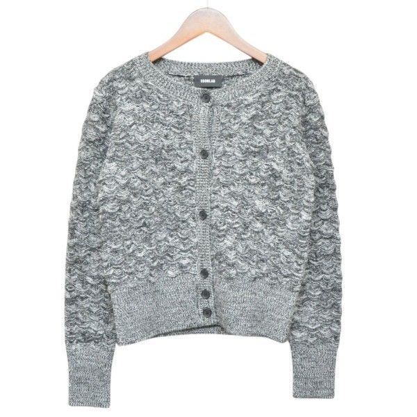 EGON LAB エゴンラボ EG CROCODILE GILET クルーネックニット