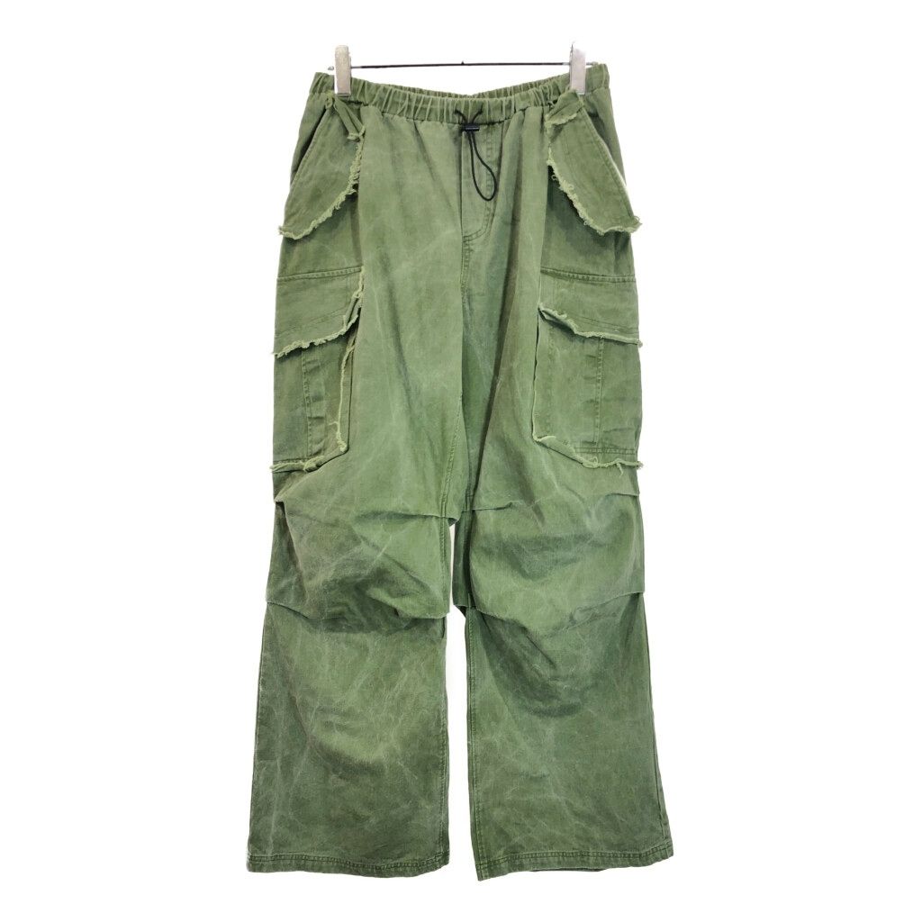 FASHION NOVA カーゴ パンツ Y2K オリーブ(レディース XL)中古 古着 V5323