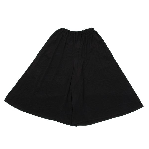 ヨウジヤマモトYohji Yamamoto collections クレープデシンワイドパンツ 黒2