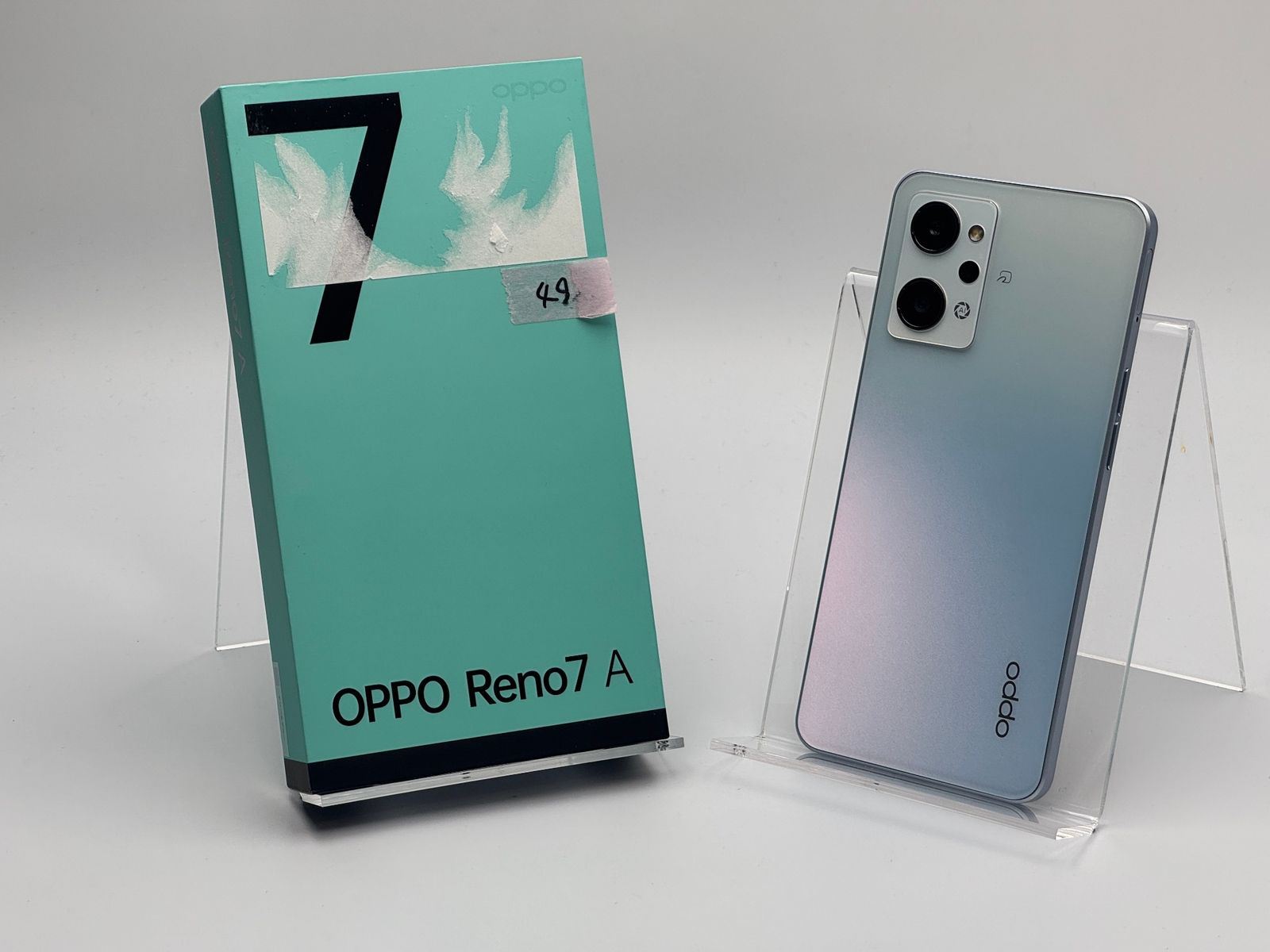 【中古A】OPPO Reno7 A OPG04 ドリームブルー SIMフリー 白ロム