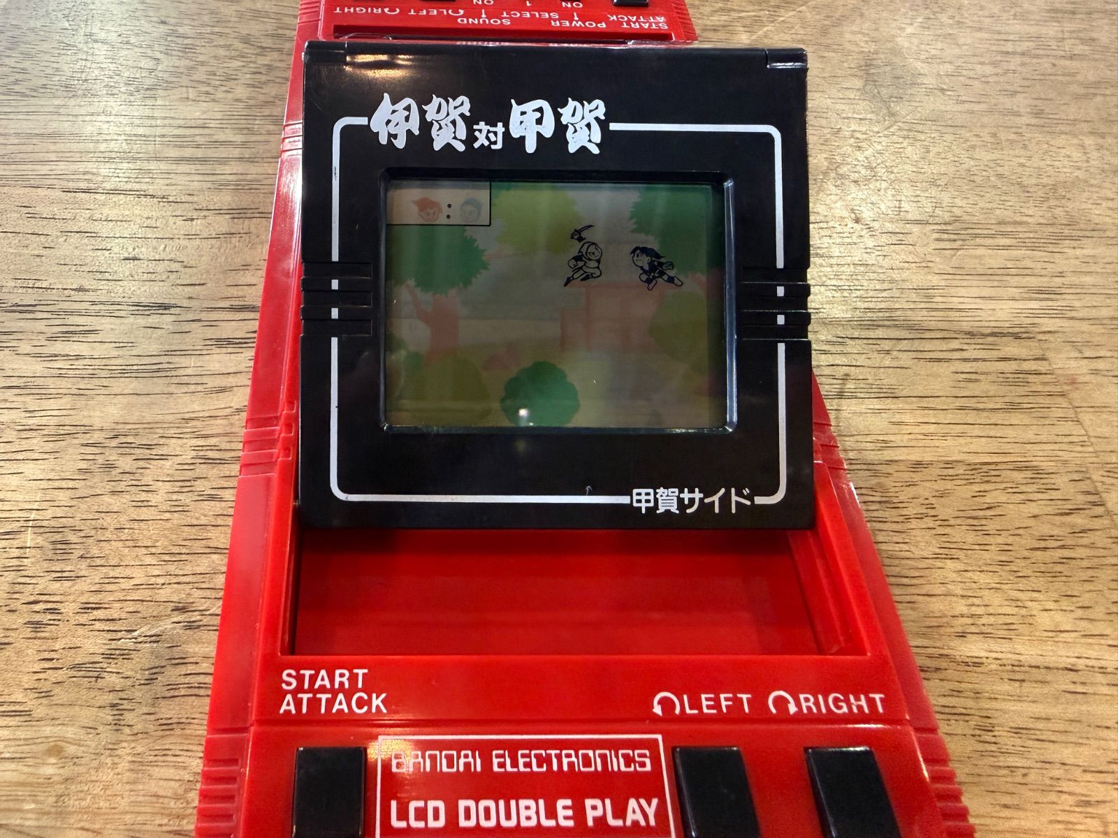 動作確認済・箱付】バンダイ LSIゲーム 伊賀対甲賀 昭和レトロ 新品