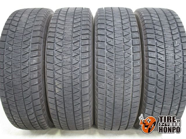 【中古 冬用】 215/70R16 100Q 4本セット ブリヂストン ブリザック DM-V3 スタッドレスタイヤ 中古タイヤ