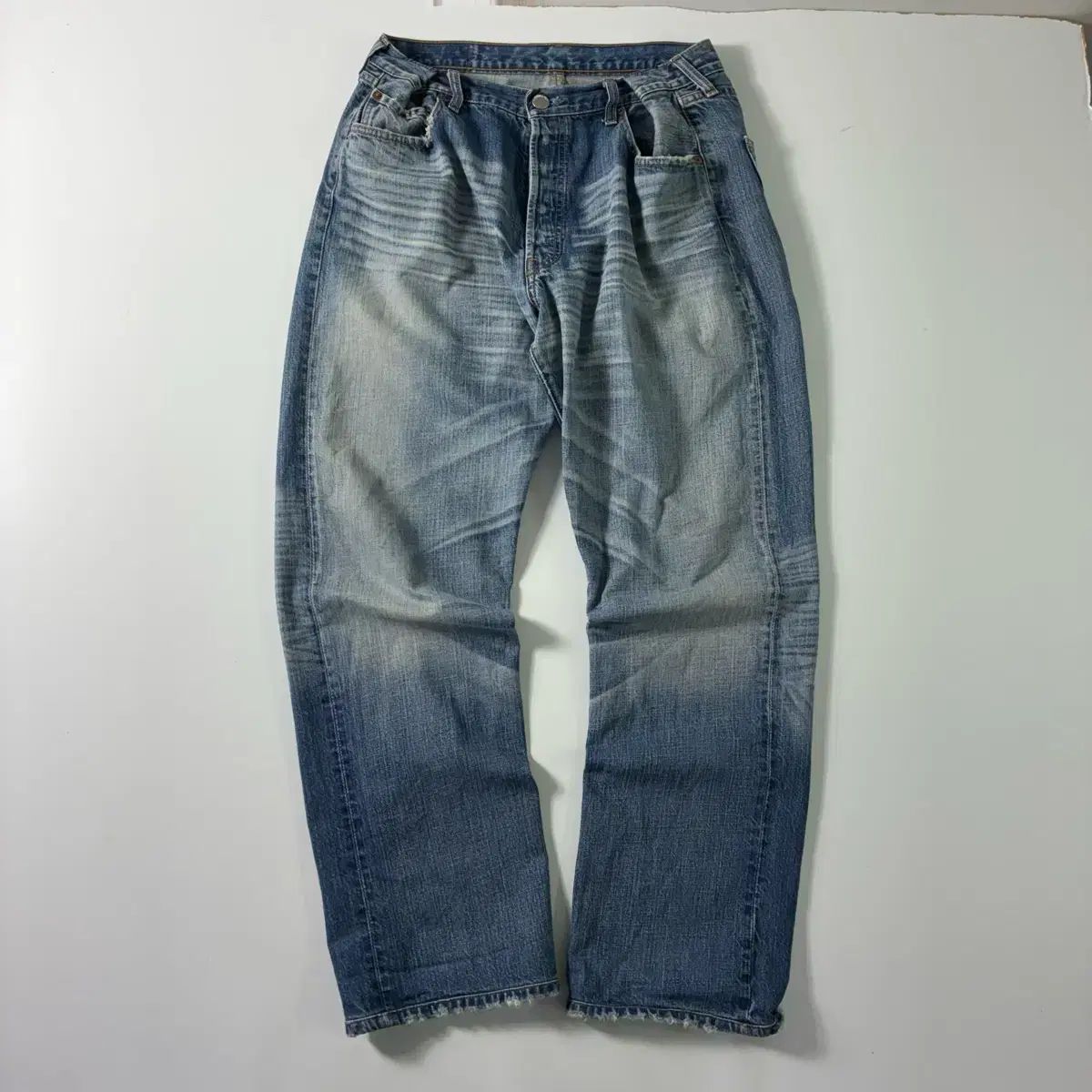 LEVI'S リーバイス 赤タブ 501 ウォッシュ デニムパンツ 8,971円