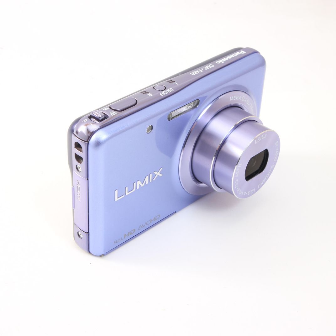 【極美品】Panasonic LUMIX DMC-FX80 コンデジ パープル Panasonic パナソニック LUMIX DMC-FX80 パープル コンパクトデジタル