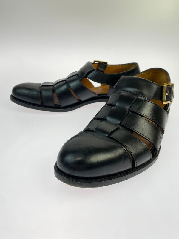 【中古品】 JALAN SRIWIJAYA ジャランスリウァヤ 98819 グルカサンダル サンダル 靴 【164-260618-jt-12-min】