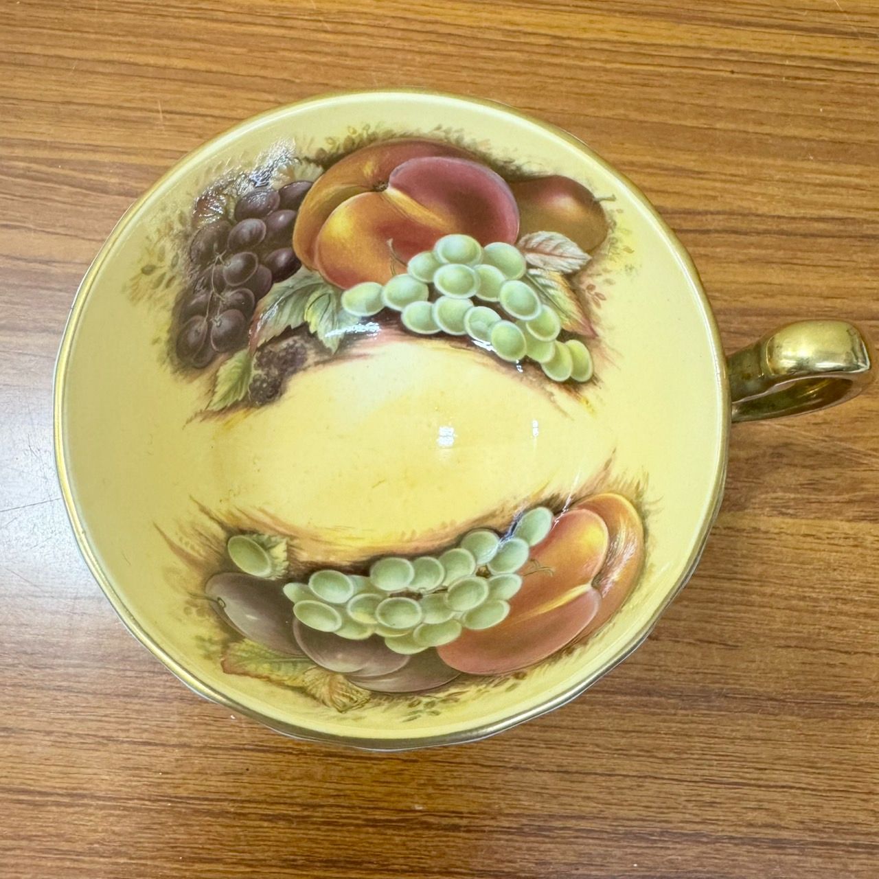 Aynsley エインズレイ オーチャードゴールド カップ＆ソーサー ブルー