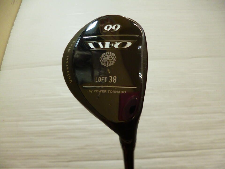 キャスコ　UFO by POWER TORNADO　38度　Falcon Shaft　Rフレックス　ユーティリティ　中古【最短即日発送】