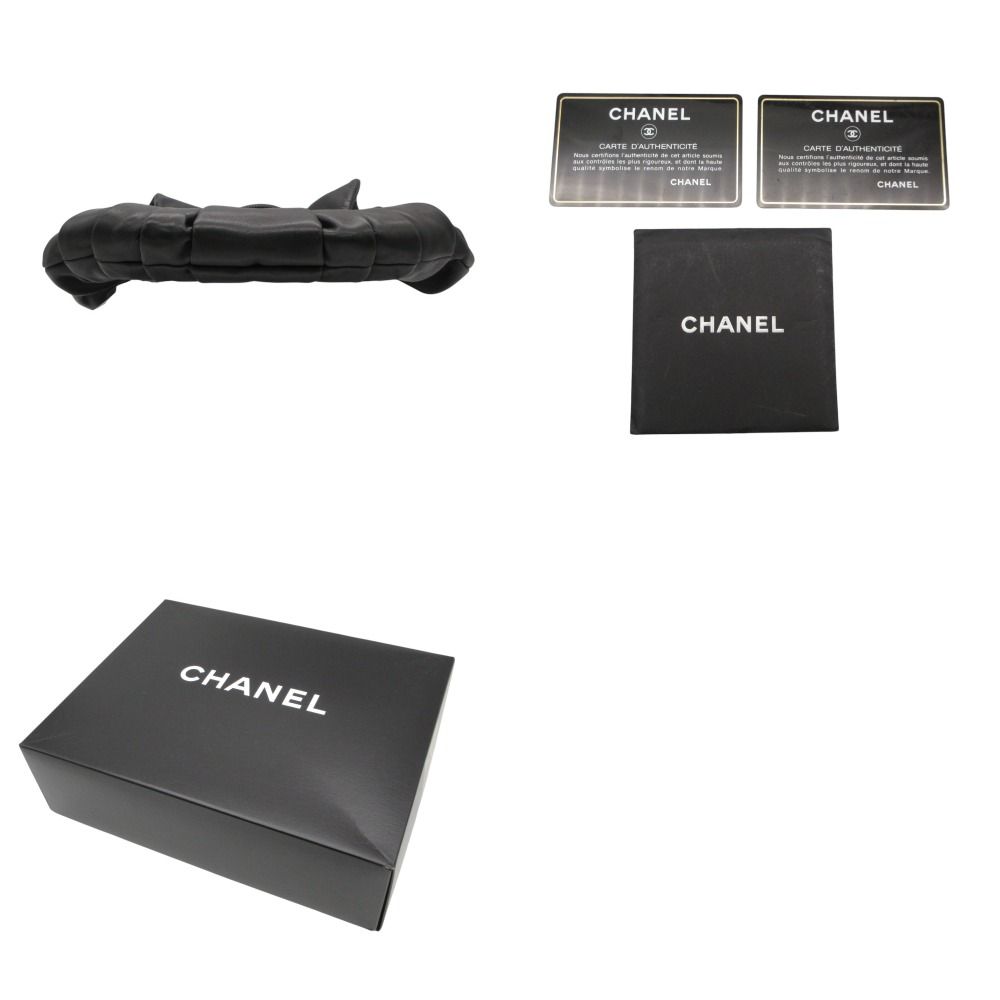 CHANEL シャネル ショルダーバッグ ココマーク ロゴ ラムスキン