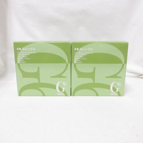 2個セット ミキプルーン ミキ Gシックス 4.6g×30包 栄養補助食品