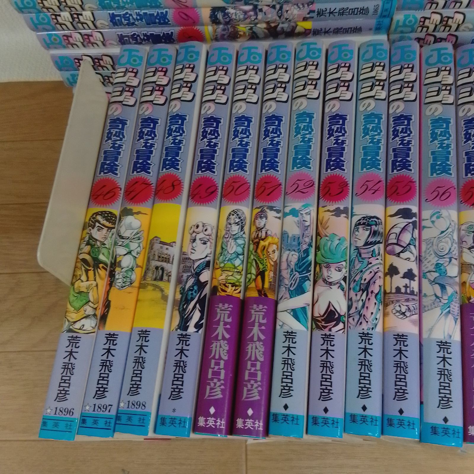 ジョジョの奇妙な冒険 全巻セット+ 関連本29冊 ＋岸辺露伴ルーヴルへ行く ☆①【未開封あり】ジョジョの奇妙な冒険 1～63巻＋関連本5冊 コミック