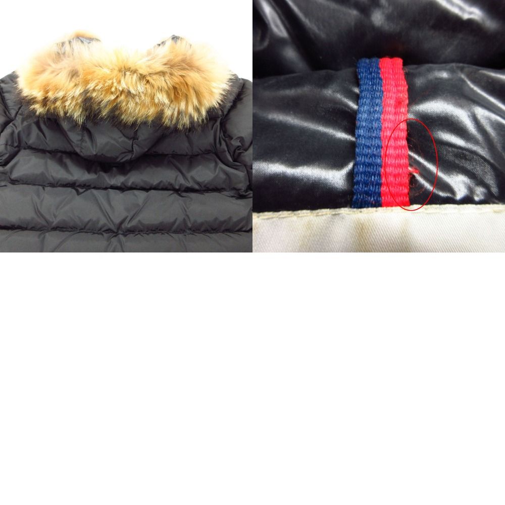 MONCLER モンクレール ダウンジャケット タヌキファー付 キルティング 