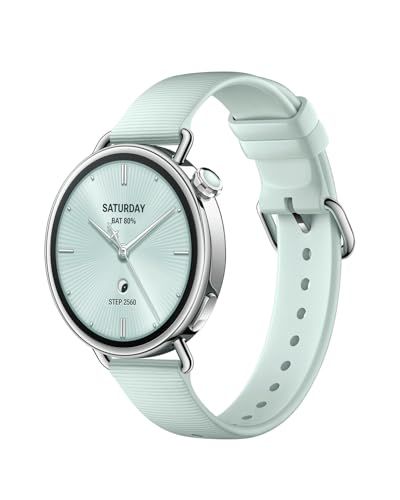 シャオミ(Xiaomi) Watch S4 41mm スマートウォッチ 1.32インチ AMOLED高輝度ディスプレイ 8日間持続可能 ヘルスモニタリング 睡眠レポート GNSS搭載 転倒検知 150種スポーツモード IP54防滴 グリーンJu