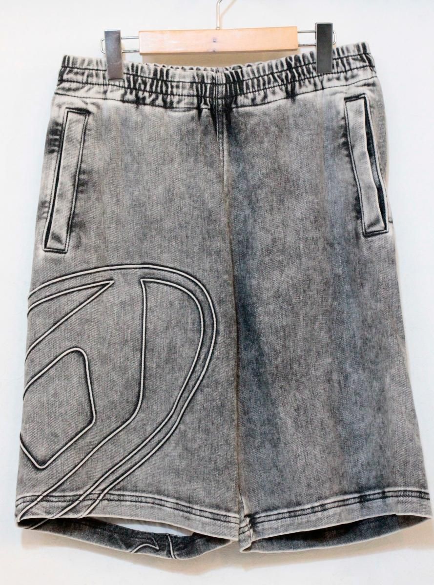 【中古】 DIESEL メンズショートパンツ M DIESEL/D-ENNY-S TRACK/ショートパンツ/デニム/M/グレー 灰/A16854