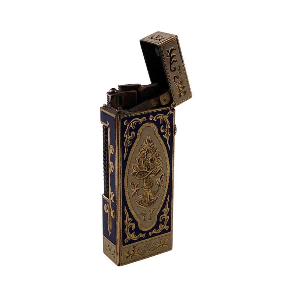 Dunhill ダンヒル ガスライター ZIPPO ロイキング彫刻 GP ライター