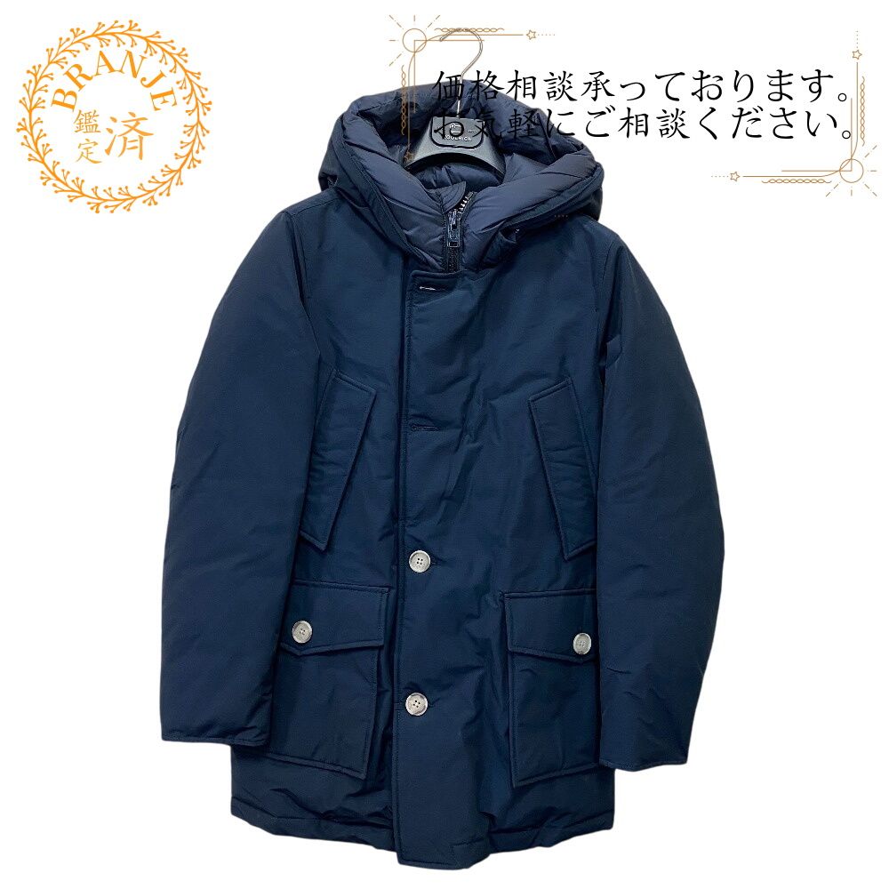 WOOLRICH ウールリッチ CFWOOU0483MRUT0001 コットン ダウンジャケット ネイビー レディース