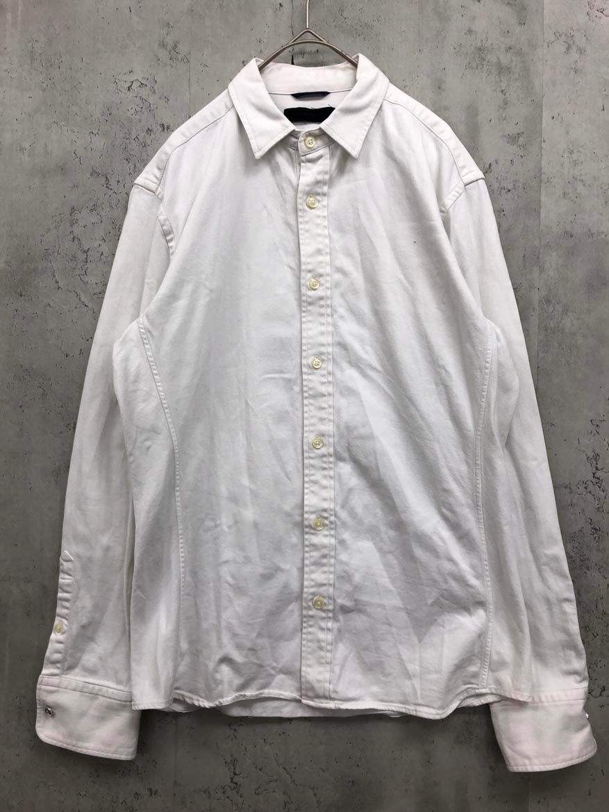 junhashimoto ジュンハシモト 1061910005 日本製 レギュラー シャツ size2/ホワイト ■■◎メンズ