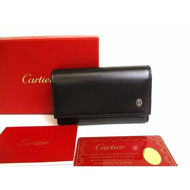カルティエ Cartier パシャ ドゥ カルティエ カーフスキン シルバー
