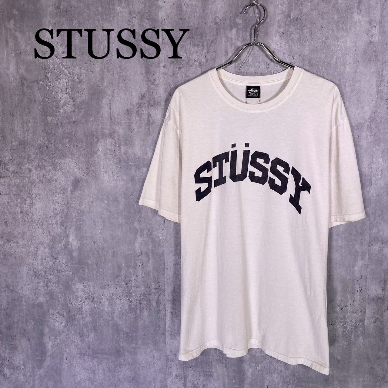 『STUSSY』ステューシー (L) ブロックスポーツピグメントダイTシャツ メンズ