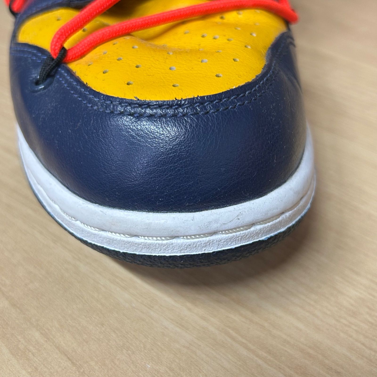 Off-White×NIKE Dunk Low LTHR CT0856-700 27cm 糀谷店 - メルカリ
