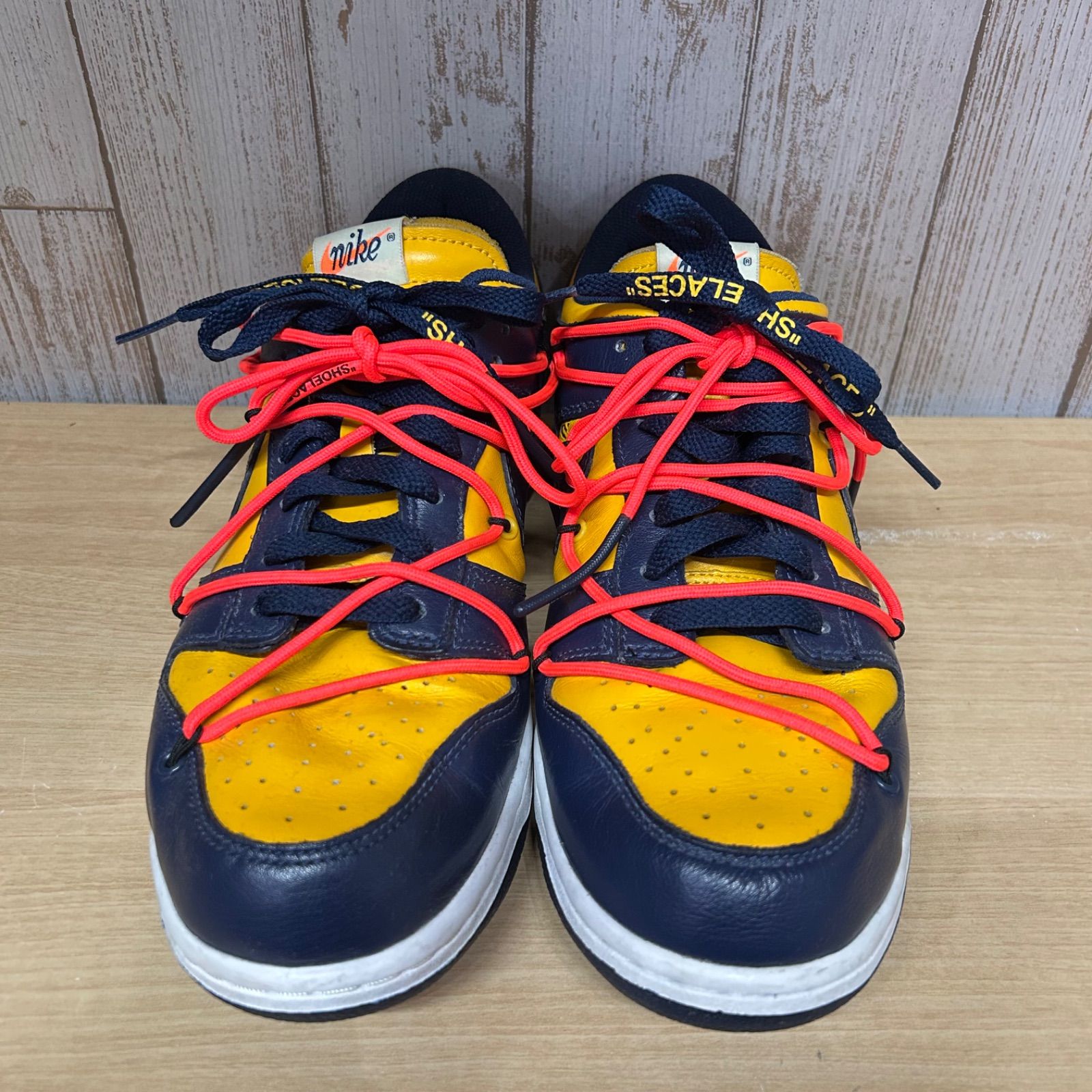 Off-White×NIKE Dunk Low LTHR CT0856-700 27cm 糀谷店 - メルカリ