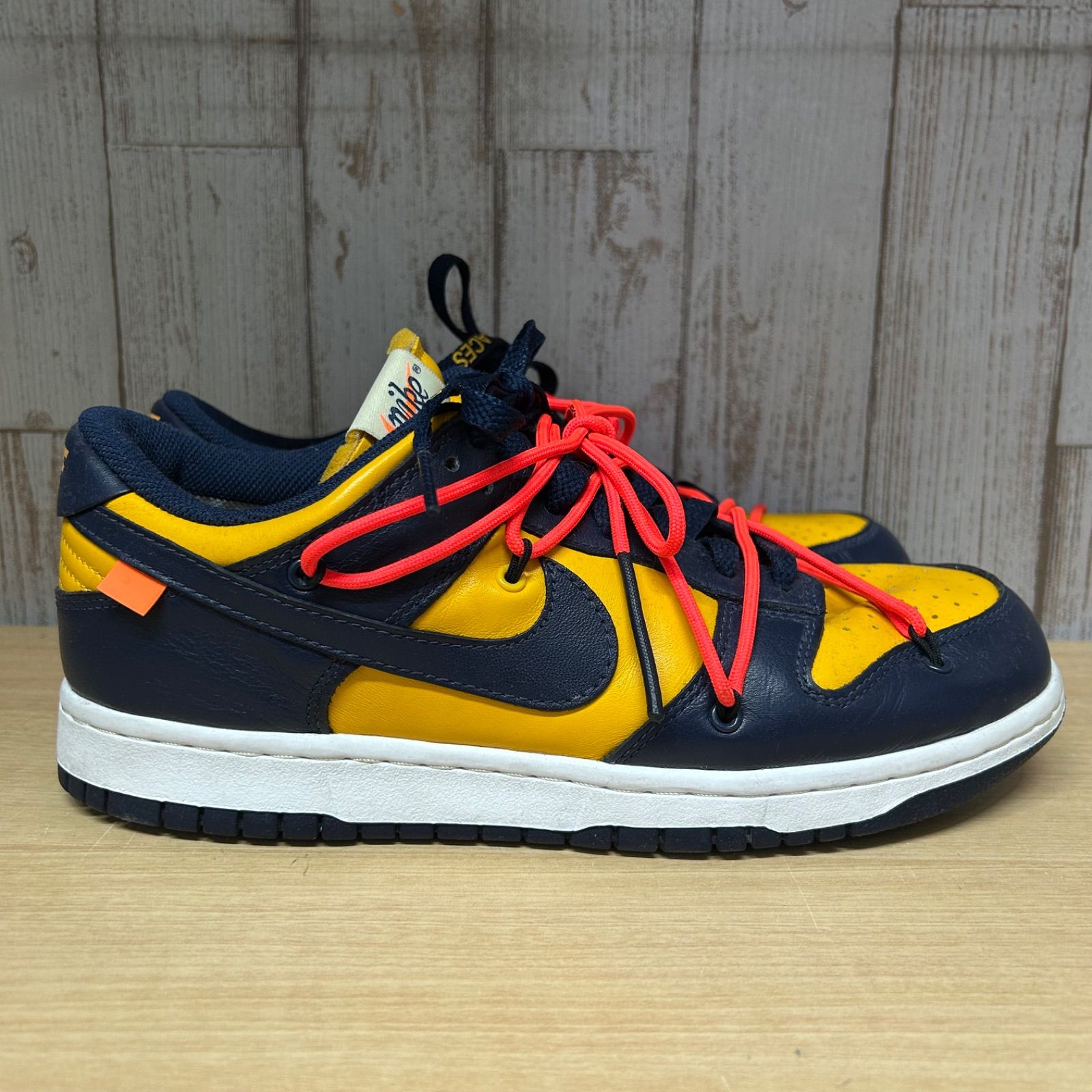 Off-White×NIKE Dunk Low LTHR CT0856-700 27cm 糀谷店 - メルカリ